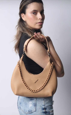 Bolsa Baguete Nude