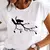Camiseta Estampa Gato