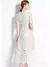 Vestido Renda Midi - comprar online