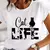 Camiseta Estampa Gato - comprar online