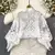 Blusa de renda Elegante