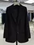 Blazer Elegante Com Botões e Lapela na internet