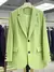Blazer Elegante Com Botões e Lapela - Fran Stoinski Boutique
