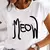 Camiseta Estampa Gato - loja online