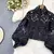 Blusa de renda Elegante na internet