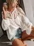 Blusa Detalhes Renda - Fran Stoinski Boutique