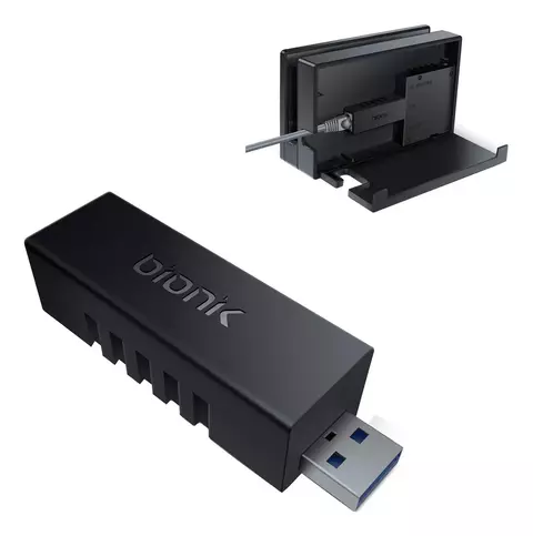 Adaptador Giganet Bionik para Nintendo Switch