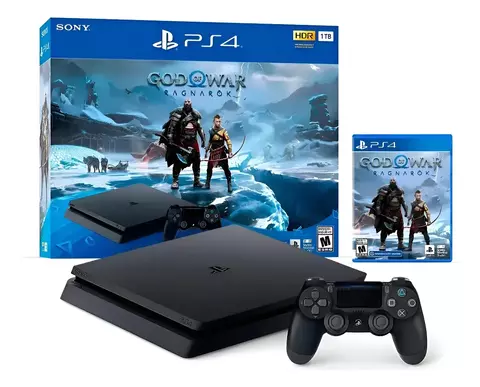 Playstation 4 Nueva + God Of War Slim 1tb