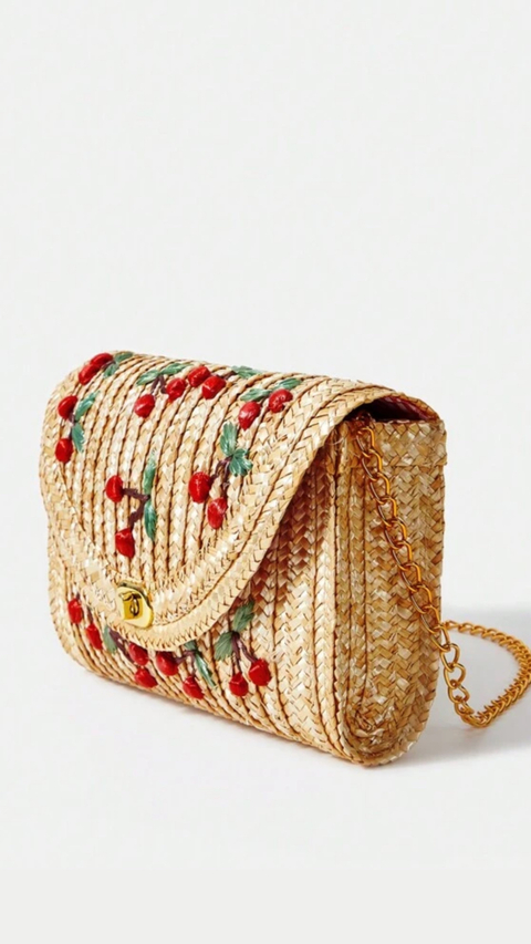 Bolsa Palha Cereja