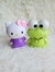 Hello Kitty e Keroppi Bonecos Mc Lanche Feliz