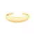 Bracelete Semijoia Abaulado Liso - comprar online