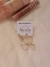 Brinco Ear Jacket Perolado Detanhe em Zircônia - Semijoia - Aurora Jóias