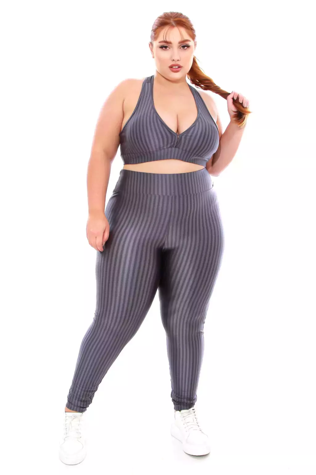 Legging Poliamida 3D Plus Size