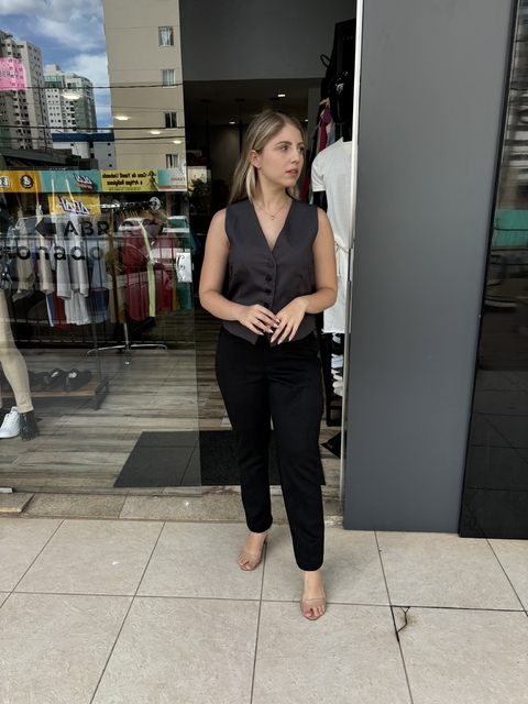 FEM Colete Cinza Dark Shadow SLY WEAR