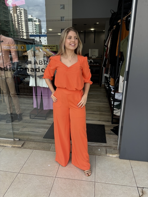 FEM Calça Soft Dolce Laranja Caiena FORMITZ