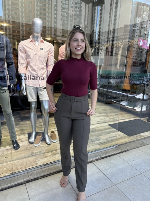 FEM Blusa Canelado Heavy Cherry FORMITZ