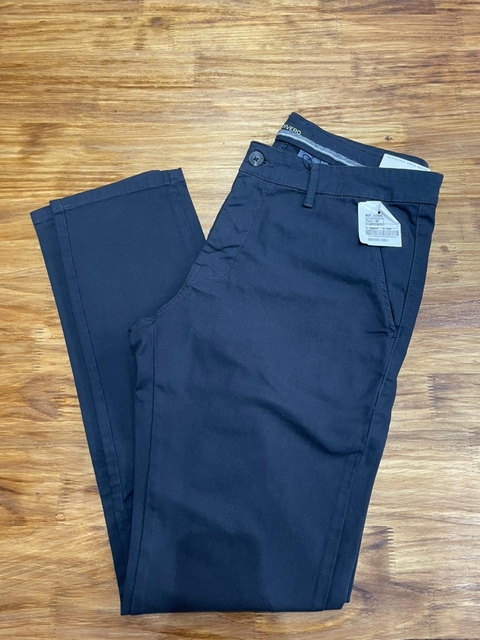 Calça Alfaiataria Skinny Marinho DIVERO