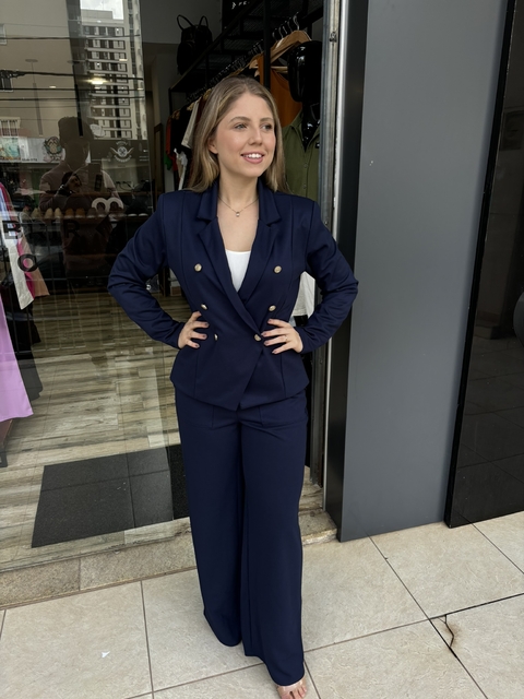 FEM Blazer Alfaiataria Roma 2 Marinho FORMITZ