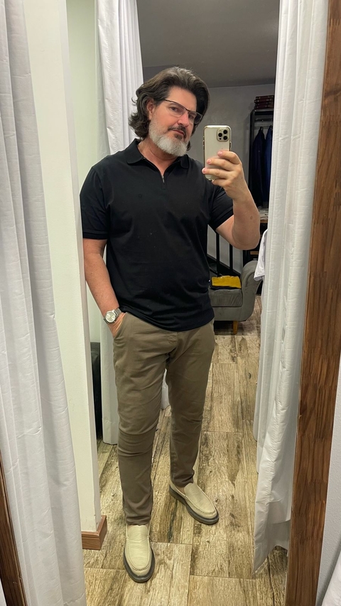 Polo Basica MC Preta Highstill