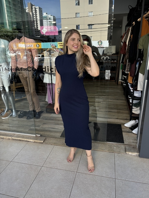 FEM Vestido Azul Dark Navy Sly Wear