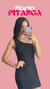 Vestido canelado