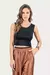 Musculosa Judd Negra - comprar online