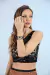 Musculosa Truitt larga Negra - comprar online