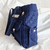 BOLSO -CARTERA - MARCAS - MUJER  - ARGENTINA - TOTEBAG - GRANDE - UNIVERSIDAD - DE TELA ALGODON - AZUL - CON CIERRES -