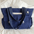 BOLSO -CARTERA - MARCAS - MUJER  - ARGENTINA - TOTEBAG - GRANDE - UNIVERSIDAD - DE TELA ALGODON - AZUL - CON CIERRES - 2025.