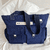 BOLSO -CARTERA - MARCAS - MUJER  - ARGENTINA - TOTEBAG - GRANDE - UNIVERSIDAD - DE TELA ALGODON - AZUL - CON CIERRES - tendencias 2025
