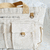 BOLSO -CARTERA - MARCAS - MUJER  - ARGENTINA - TOTEBAG - GRANDE - UNIVERSIDAD - DE TELA ALGODON - BLANCA- CON CIERRES - 2025 - BOLSILLOS