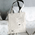carteras - marcas - argentina - mujer  - blanca - totebag - grande - universidad - algodon - 2025