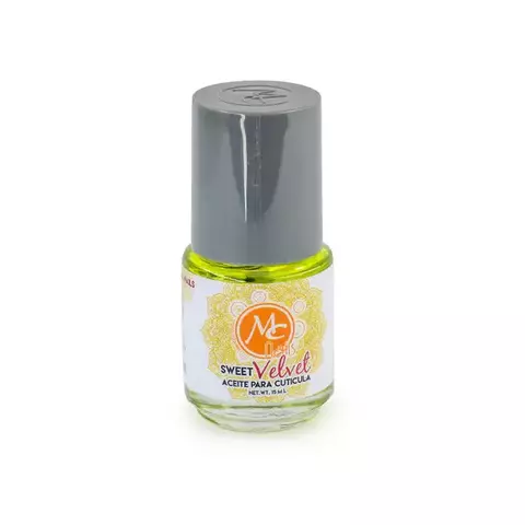 ACEITE PARA CUTICULA SWEET VELVET MC NAILS 15ml