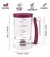 Jarra dispenser para panquecas, donuts, bolinhos - 900 ml - Loja Lancheirinha Divertida