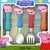 Conjunto de talheres em inox - Peppa Pig 4 peças