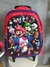 Kit de bolsa escolar com rodinhas, lancheira térmica e estojo - Super Mário - loja online