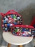 Kit de bolsa escolar com rodinhas, lancheira térmica e estojo - Super Mário - comprar online