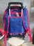 Imagem do Kit de bolsa escolar com rodinhas, lancheira térmica e estojo - Super Mário