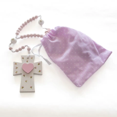 Rosario infantil pintado - comprar online