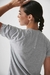 Remera jersey gris melange - comprar online
