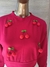 Blusa croped manga longa