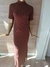 Vestido tubo mídi - comprar online