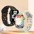 Pulseira de Silicone Confete 42mm/44mm/45mm/47mm/49mm