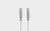 Imagem do Cabo USB-C em nylon 1,5m Intelbras EUCC 15NB Branco