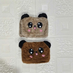 GORRO INFANTIL PANDA CON CUELLITO - El Principito Mayorista