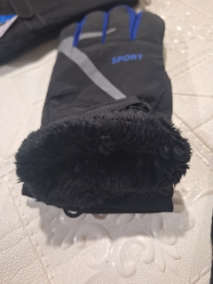 GUANTES IMPERMEABLE P/MOTO "SPORT" C/PIEL POR DENTRO en internet
