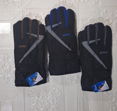 GUANTES IMPERMEABLE P/MOTO "SPORT" C/PIEL POR DENTRO - comprar online