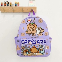 MOCHILA CAPIBARA ESTAMPADA - tienda online