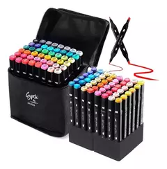 PLUMONES X48 DOBLE PUNTA - comprar online