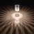 DiamondGlow: Candeeiro de Mesa LED com Projeção de Cristal e Luz Noturna